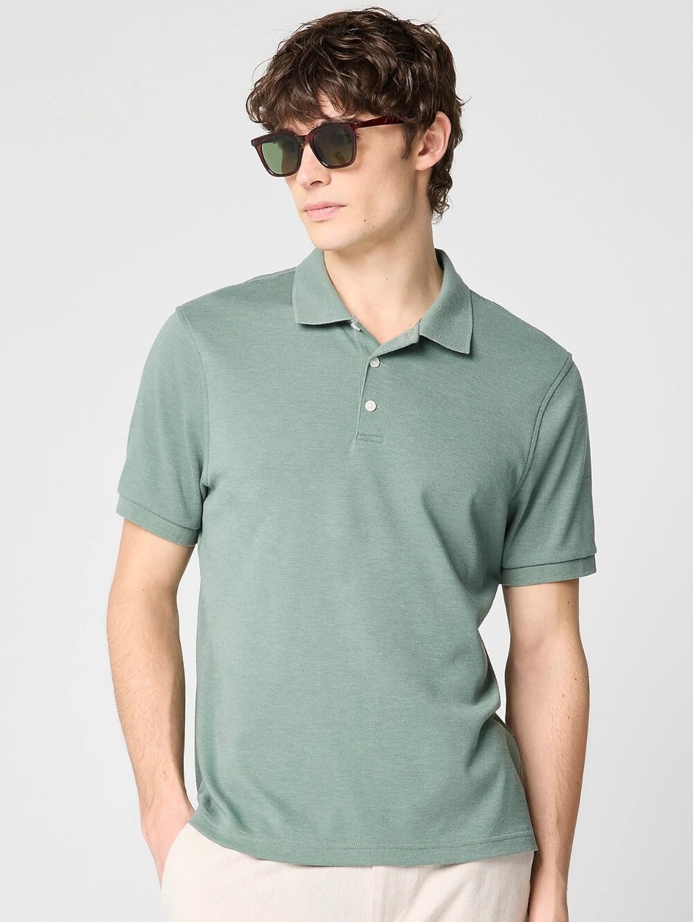 J Crew Soft-touch polo shirt